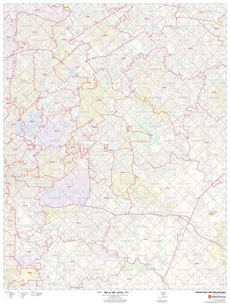 Dekalb County Zip Code Map Us States Map