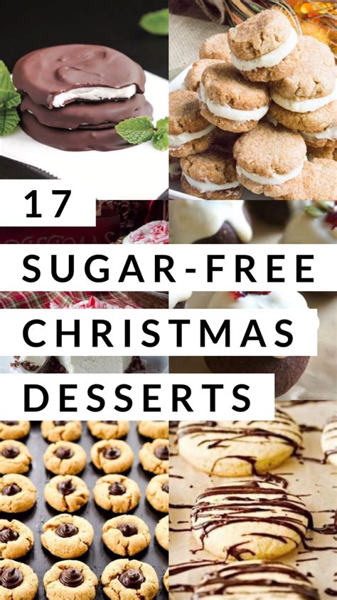 If you think that just because you're on a diabetic diet, you can't indulge now and again, we're about to prove you wrong! 17 Sugar-Free Christmas Desserts | Sugar free cookie ...