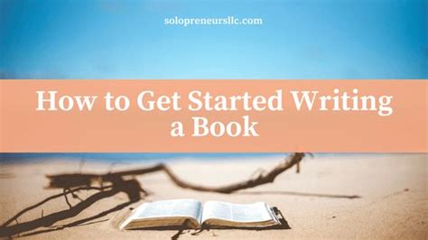 How To Get Started Writing A Book Writing A Book Start Writing Books