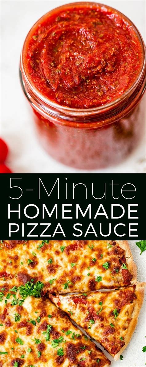 Easy Homemade Pizza Sauce Recipe Less Than 5 Minutes Artofit