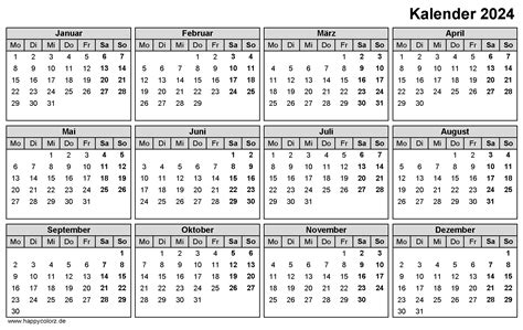 Kalender Monate 2023 Und 2024 Als Pdf Excel Und Bild Datei Kostenlos