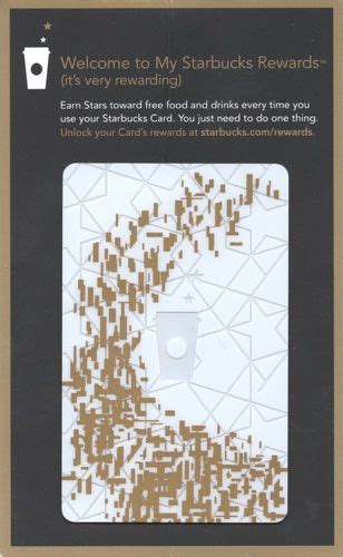 White Gold Reward 2014 Starbucks Card Closer Look Starbucks Card