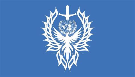 Sci Fi Battle Flag Of The United Earth Alliance By Leovinas On