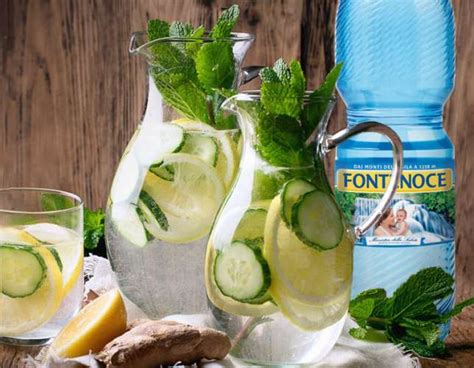 Maybe you would like to learn more about one of these? Acqua detox cetriolo, limone, zenzero, menta | Acqua Fontenoce