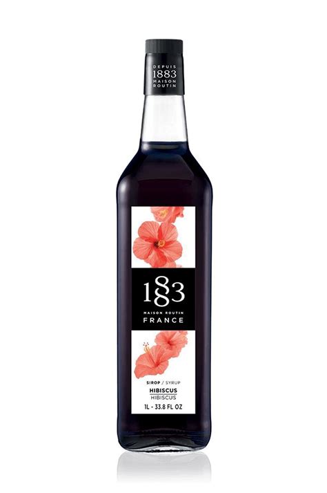 Hibiscus Syrup For Cocktails And Hot Drinks Maison Routin