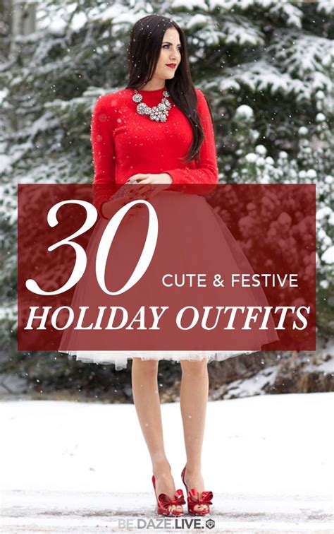 30 cute and festive holiday outfits be daze live winter party outfit holiday outfits women