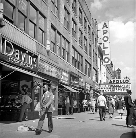 125th St Nyc 1950s Photo By Eric Schwab Harlem Harlem New York