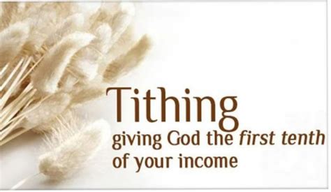 Tithing Today Effectual Grace