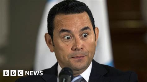 Guatemalas New Leader Jimmy Morales Has The Last Laugh Bbc News