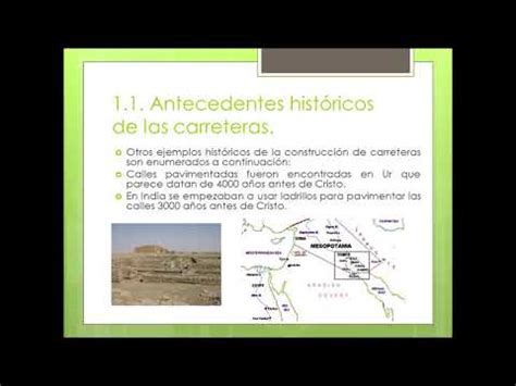 Carreteras Tecnm Antecedentes Hist Ricos De Las Carreteras Youtube