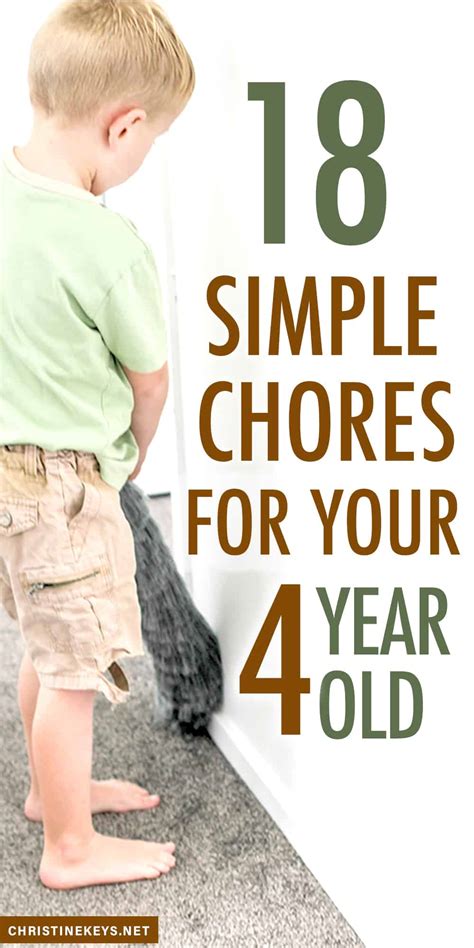 All The Chores That Your 4 Year Old Can Do — This Homeschool House