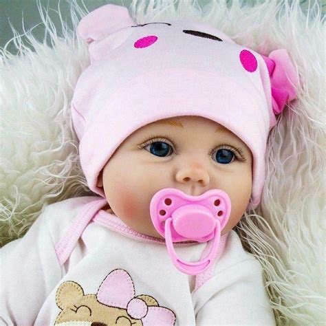 NPK Reborn Baby Doll Realistic Baby Dolls Vinyl Silicone Newborn Cute Girl EBay