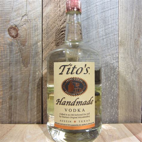 Titos Vodka 175l Oak And Barrel