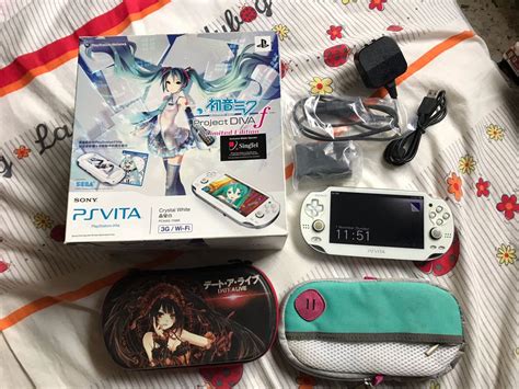 Ps Vita 3g Hatsune Miku Video Gaming Video Game Consoles Playstation