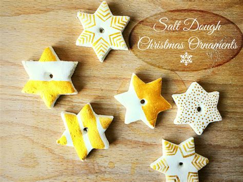 Salt Dough Christmas Ornaments Life Athon