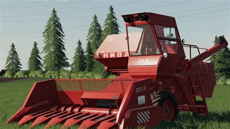 Niva Sk 5 Combine V10 Fs19 Farming Simulator 19 Mod Fs19 Mod
