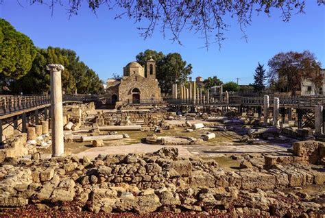 Explore The Ancient Ruins Near Panayia Chrisospiliotissa Church In Paphos