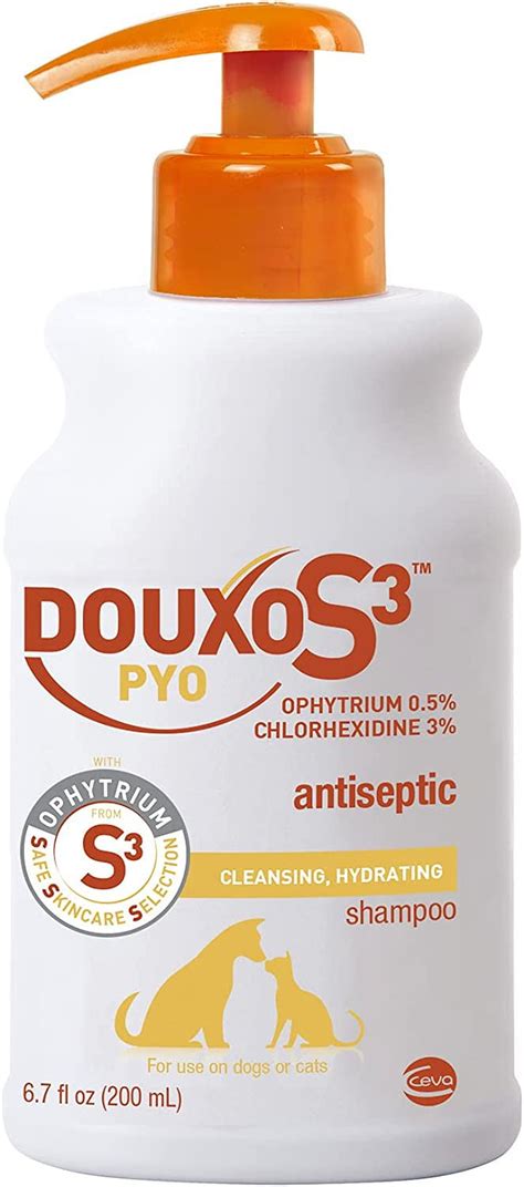 Douxo S3 Pyo Antiseptic Antifungal Chlorhexidine Dogs And Cats Shampoo 6