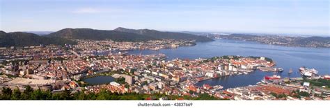 Bergen Panorama Stock Photo 43837669 Shutterstock
