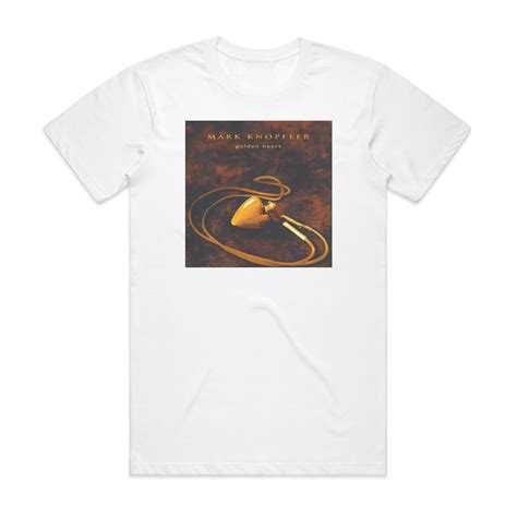 Mark Knopfler Golden Heart Album Cover T Shirt White