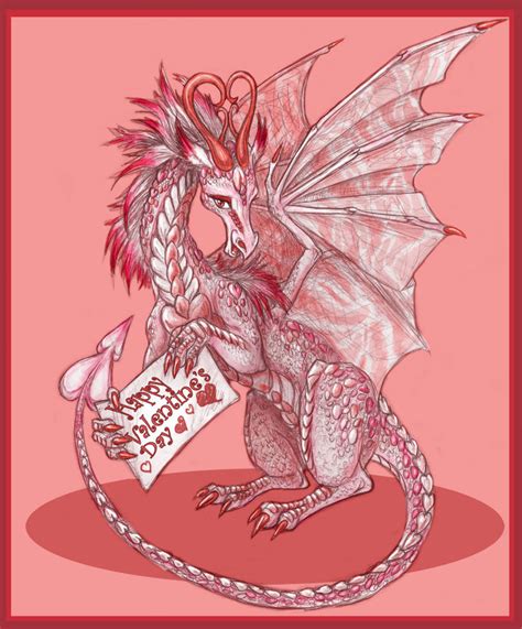 Valentines Dragon By Tenshiryuu On Deviantart