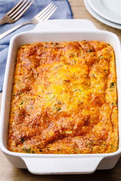 5 Ingredient Sausage And Egg Keto Breakfast Casserole Easy Recipe