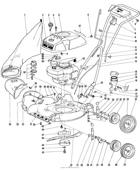 Toro Lawn Mower Parts Diagram Heat Exchanger Spare Parts