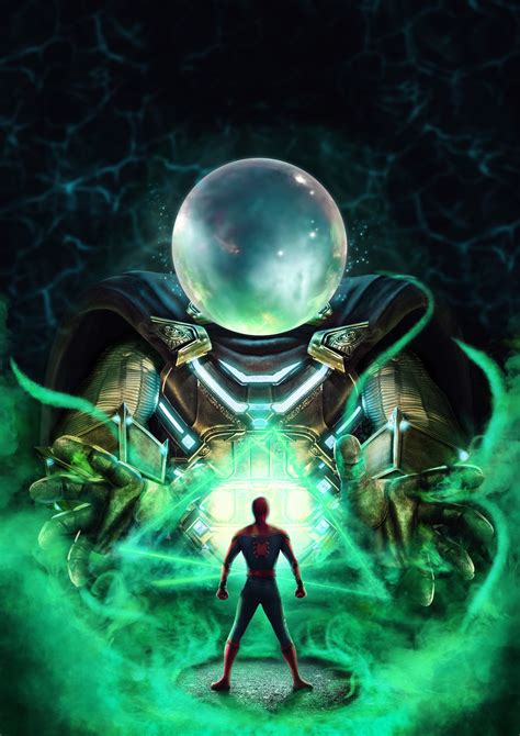Mysterio Spider Man Far From Home Wallpapers Wallpaper Cave