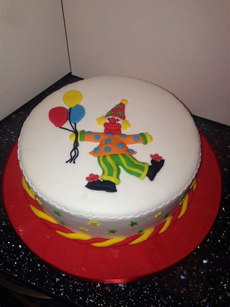 Clown Cake Cake Clown Cake Desserts