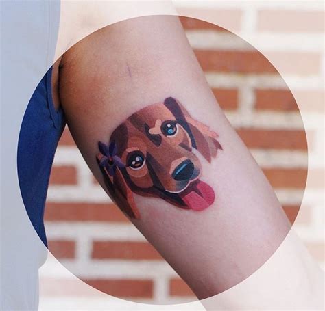 Sasha Unisex Dog Tattoo Real Tattoo Tattoo You Unisex Clothes New