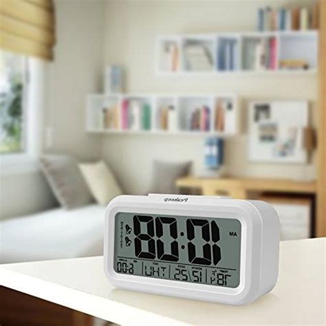 Peakeep Digital Alarm Clock With 2 Alarms