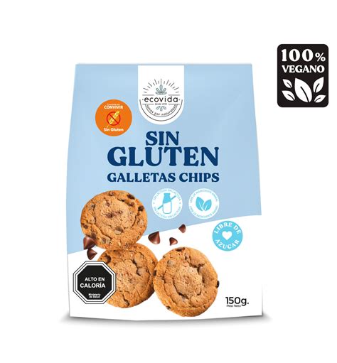 Galletas Sin Gluten Chips 150g Ecovida