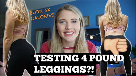 Trying 4 Pound Resistance Leggings Ultimate Test Do They Really