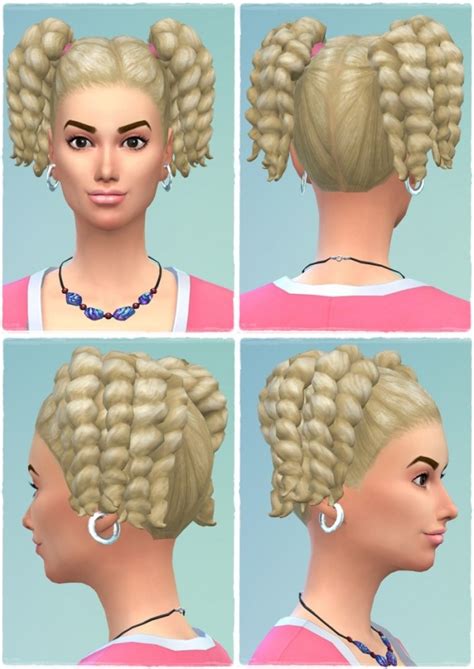 Two Side Twist Female Hair At Birksches Sims Blog Sims Updates