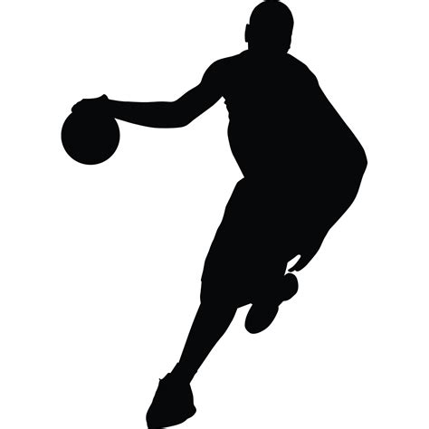 Running Basketball Player Sports Wall Sticker World Of Wall Stickers