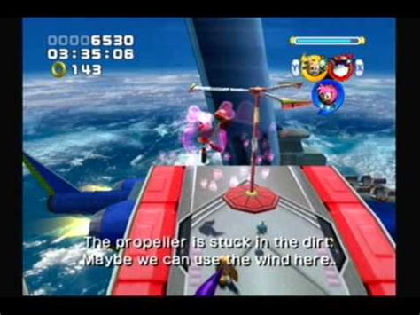 Sonic Heroes Gamecube Team Rose Part Egg Fleet Youtube