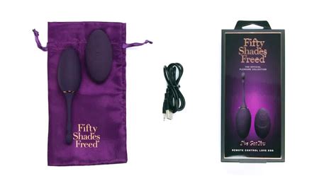 Fifty Shades Freed Ive Got You Rechargeable Remote Control Love Egg