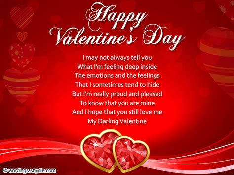 Romantic Valentine Sayings For Cards Valentine Messages For