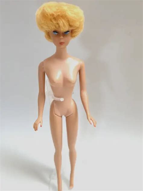 VINTAGE BLONDE BUBBLE Cut Barbie Doll Mattel Japan S READ DESCRIPTION PicClick
