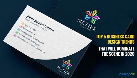Name should be no larger than 11 pt. Top 5 Business Card Design Trends That Will Dominate the ...