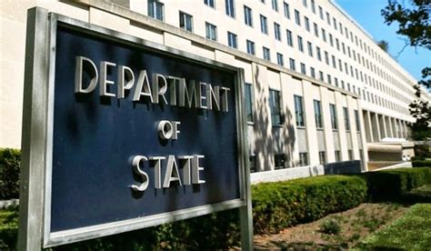 Secretary pompeo approved the u.s. State Department building in Washington D.C. ** FILE