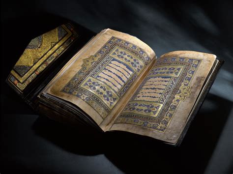 a magnificent illuminated qur an written in gold persia herat safavid third quarter 16th