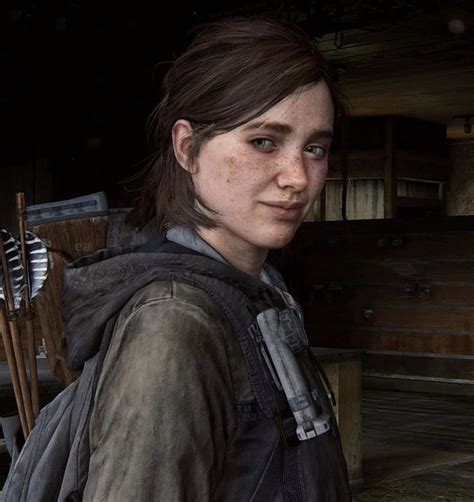 ellie smiling 🥺👉👈 the last of us the lest of us the last of us2