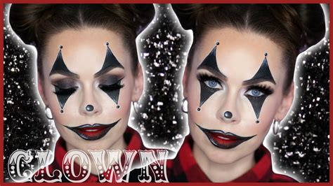 Cute Clown Halloween Makeup Tutorial Klaun 🤡 Youtube