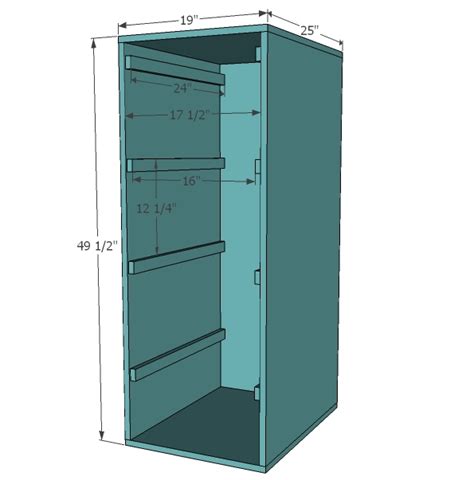 Brook Laundry Basket Dresser 4 Tall And Lengthwise Ana White