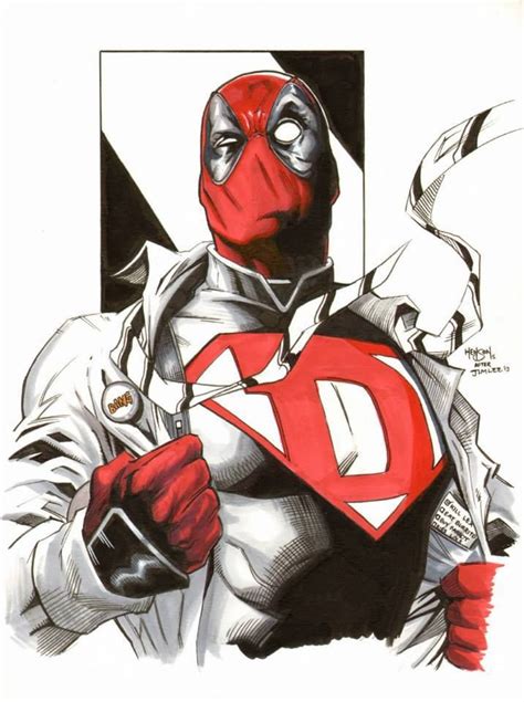 Deadpool By Eric Henson Deadpool Art Deadpool Funny Comic Art