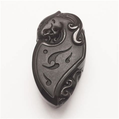 Wholesale Carved Natural Obsidian Pendants