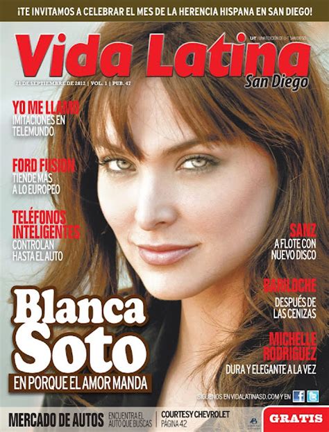 Revista Vida Latina San Diego Blanca Soto