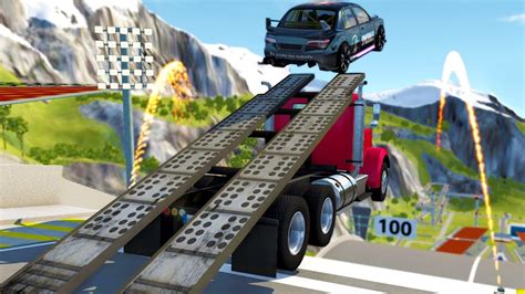 Impossible Ramp Challenge In Online Multiplayer Beamng Beamng Drive