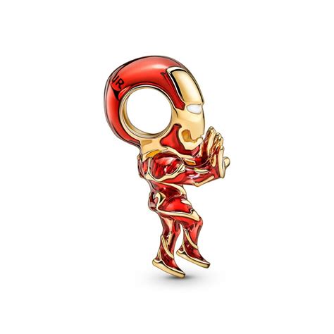 Pandora Gold Moments X Marvel The Avengers Iron Man Charm